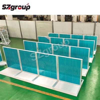 Barriera di controllo della folla in alluminio